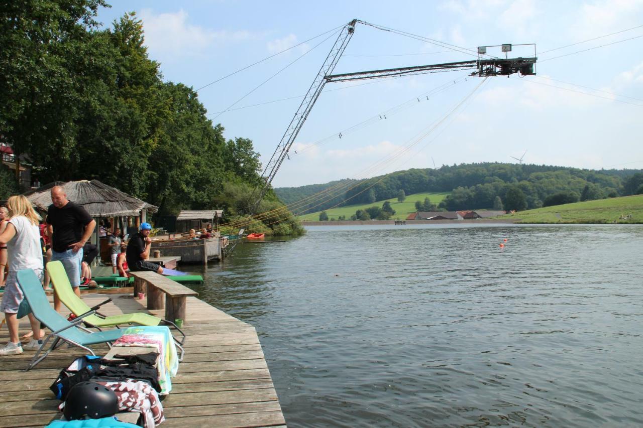 Ferienhaus "Schmetterling" Am See Im Bergland Кирххайм Экстерьер фото